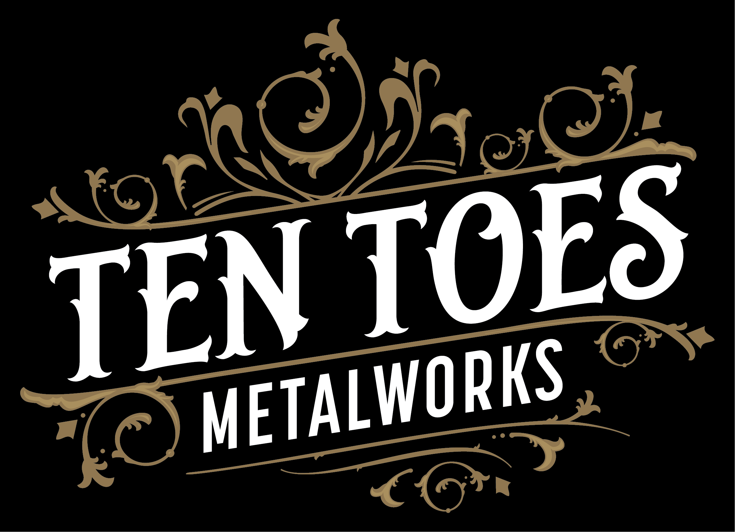 Ten Toes Metalworks Logo
